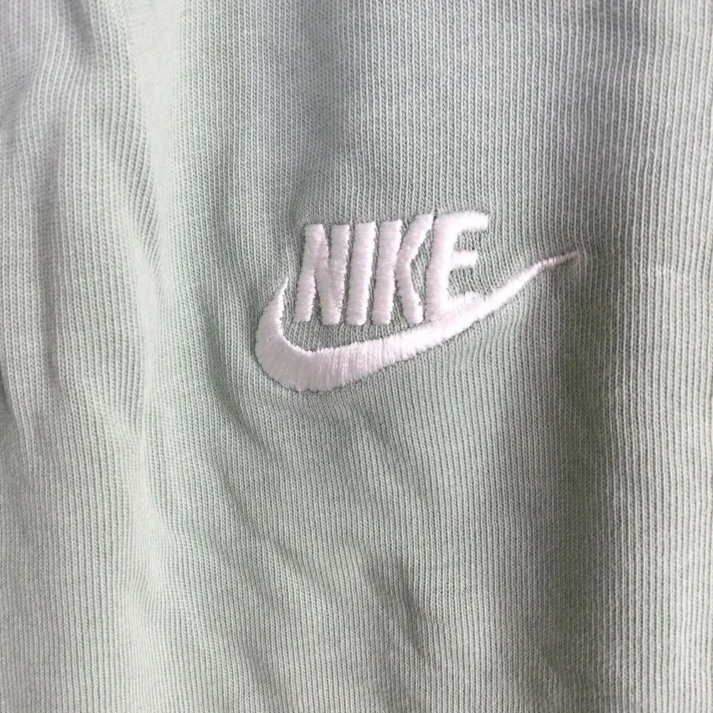 Nike Mens Boot NSW Club Jersey Shorts Drawstring Waist Sage Green Size Medium